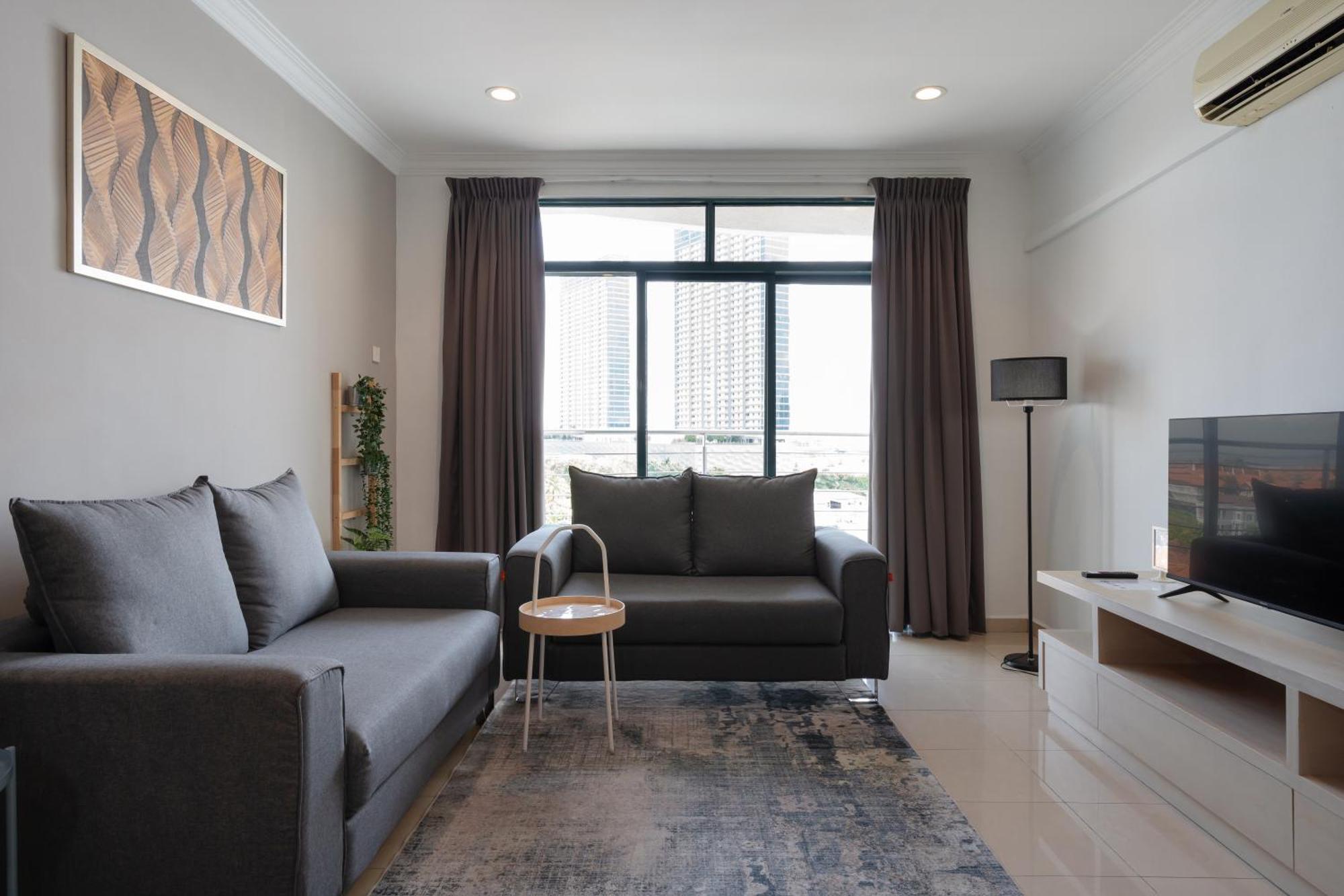 Golden View Serviced Apartments Tanjung Tokong Exterior foto